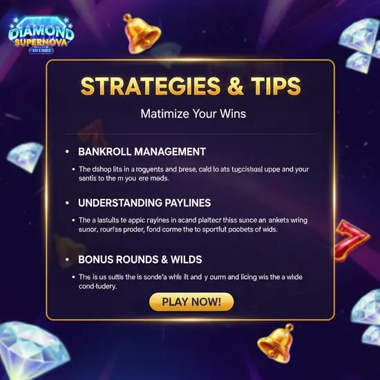 Strategies & Tips for Diamond Supernova 20 – Explode Your Way to 15,000x Wins! 🛠️💎🚀